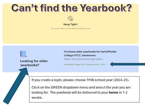 how to purchase yearbook after the deadline